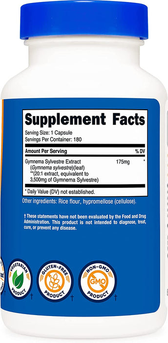 Gymnema Sylvestre 3500 mg Nutricost