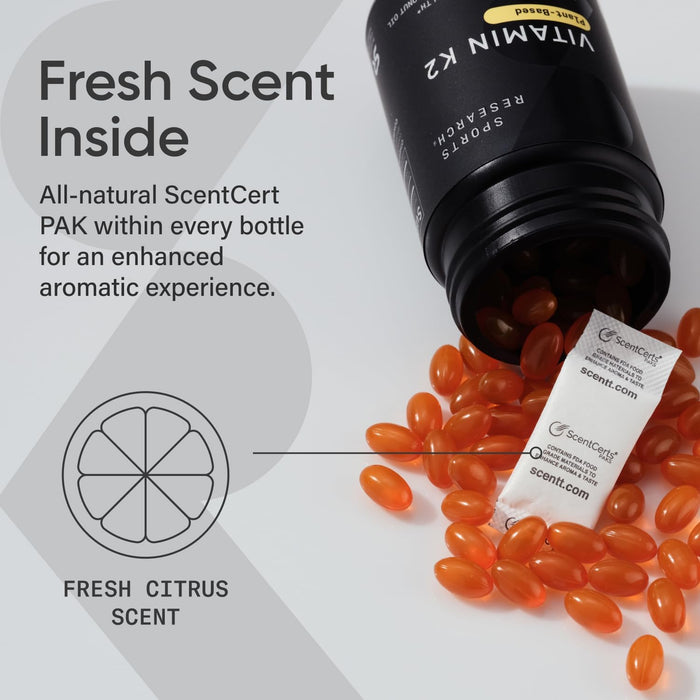 Vitamina K2 con aceite de coco MenaQ7