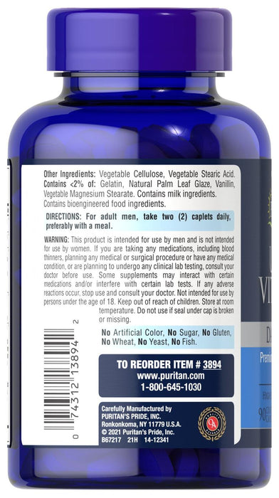 Ultra Vita Man Multivitamínico Puritan's Pride