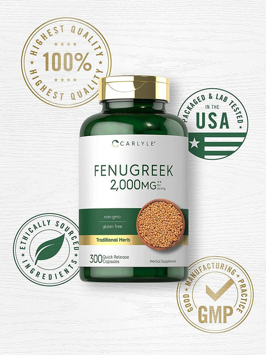 Potente Fenogreco 2000 mg Carlyle