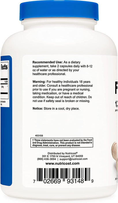 Fenogreco 1350 mg Nutricost