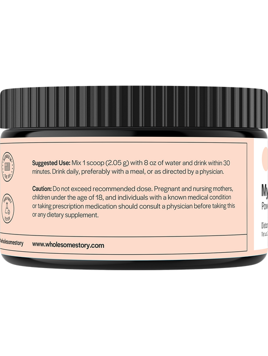 Myo & D-chiro Inositol en polvo Wholesome Story