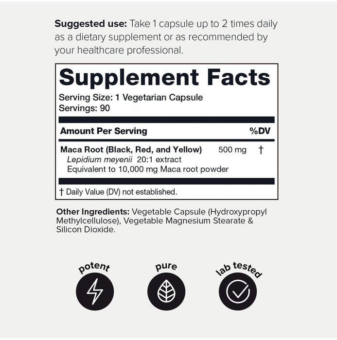 Maca Ultra Alta Potencia Toniiq