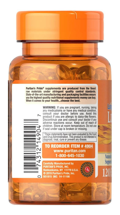 Luteína 20 mg Lutigold Puritan's Pride