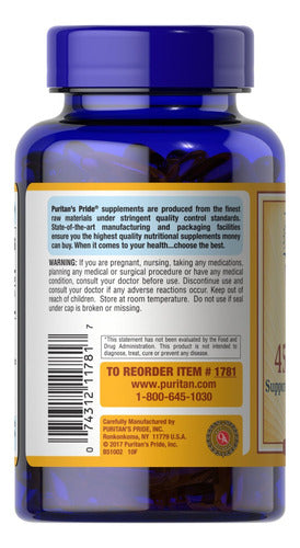 Vitamina E 450 Mg Cápsulas de Rápida Disolución Puritan's Pride