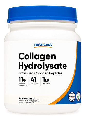 Colageno Hidrolizado En Polvo 1 libra Nutricost