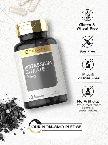 Citrato De Potasio 99 mg Carlyle