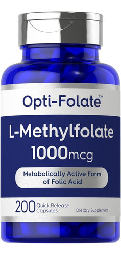 L Metilfolato 1000 mcg Acido Folico Carlyle