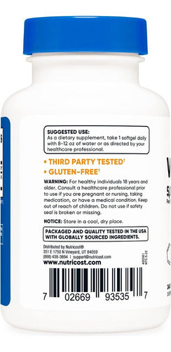 Vitamina D3 5000 ui Nutricost