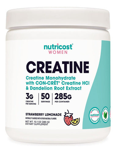 Creatina Para Mujeres Nutricost 50 Servicios