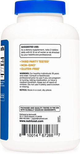 Glucosamina 1800 mg Con Condroitina 90 mg Y Msm 240 Tabletas P