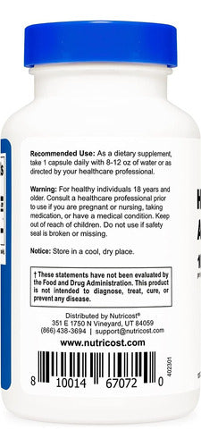 Acido Hialuronico 100 mg Nutricost