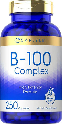 Complejo B Formula Concentrada 250 Capsulas Blandas Carlyle