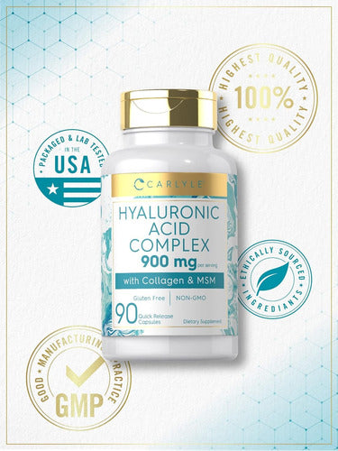 Acido Hialuronico Complex 900 mg Capsulas Carlyle
