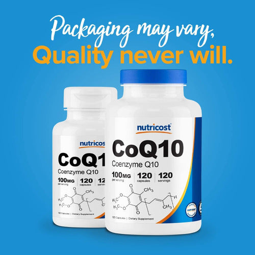 Coenzima Q10 100 Mg Coq10 Nutricost