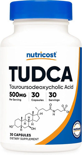 Tudca Protector Hepatico Tauroursodeoxicólico Nutricost