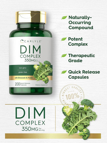 Suplemento Dim Complex 350 Mg Liberacion Rapida Carlyle