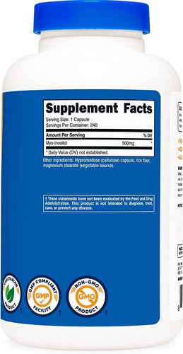 Myo Inositol 500 mg Nutricost