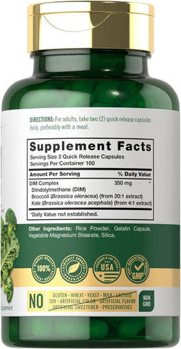 Suplemento Dim Complex 350 Mg Liberacion Rapida Carlyle