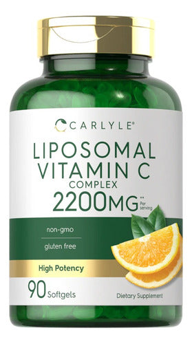 Vitamina C Liposomal 2200mcg Ultra Potente Carlyle