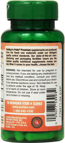 Garcinia Cambogia 1000mg Tamarindo Malabar Puritan's Pride