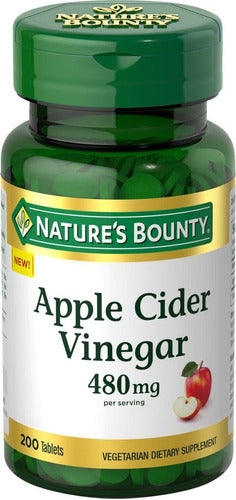 Vinagre De Manzana En Tabletas 480 Mg Nature's Bounty