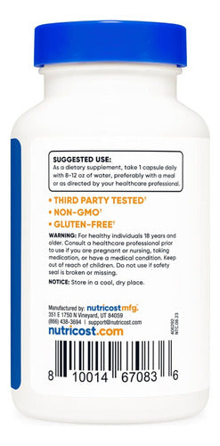 Ox Bile Bilis De Buey 500 Mg Nutricost