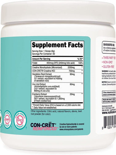 Creatina Para Mujeres Nutricost 50 Servicios