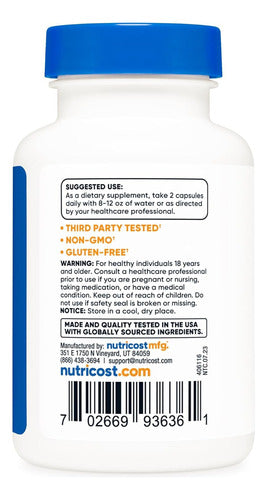 Berberina 600 Mg Nutricost