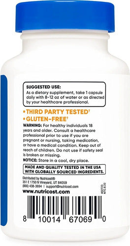 Tudca Protector Hepatico Tauroursodeoxicólico Nutricost