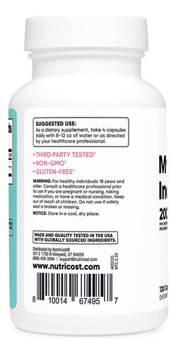 Myo & D Chiro Inositol 2000 mg Nutricost Women