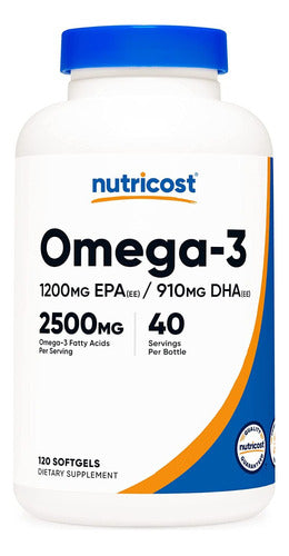 Omega 3 Triple Fuerza 1300 mg Epa DHA Nutricost