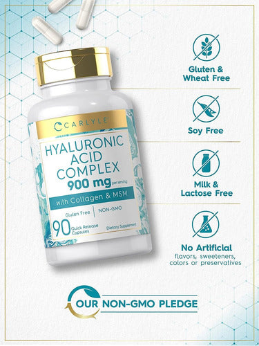 Acido Hialuronico Complex 900 mg Capsulas Carlyle