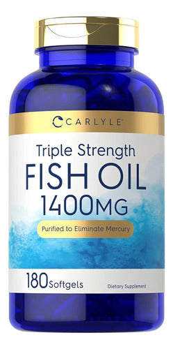 Suplemento EPA y DHA 1400 mcg Formula Sin Mercurio Carlyle
