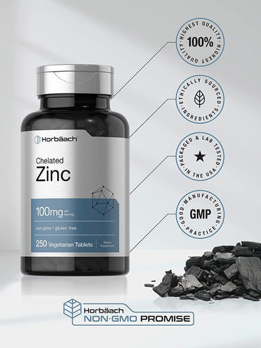 Gluconato De Zinc 100 Mg  Horbaach