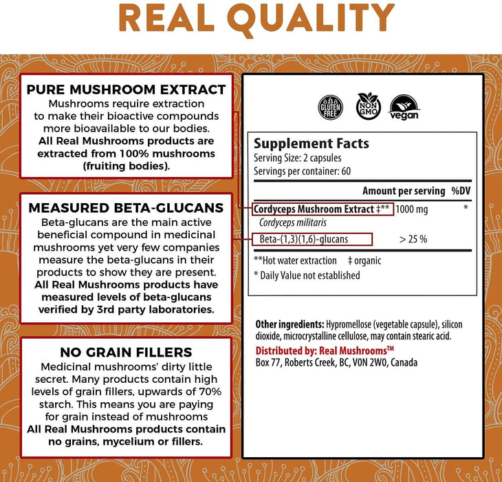 Cordyceps M Real Mushrooms