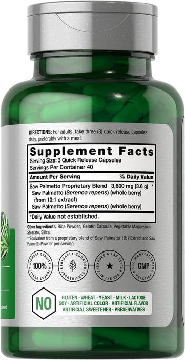 Saw Palmetto 3600 mg Horbäach