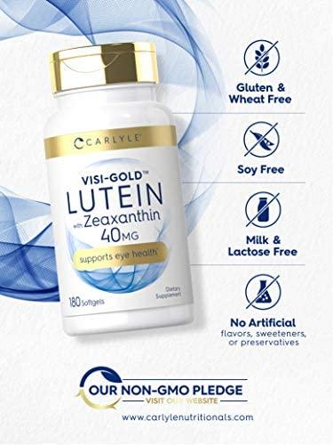 Luteína con Zeaxantina 40 mg Carlyle