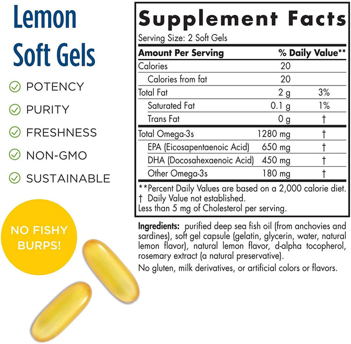 Omega 3 Nordic Naturals 1280 mg