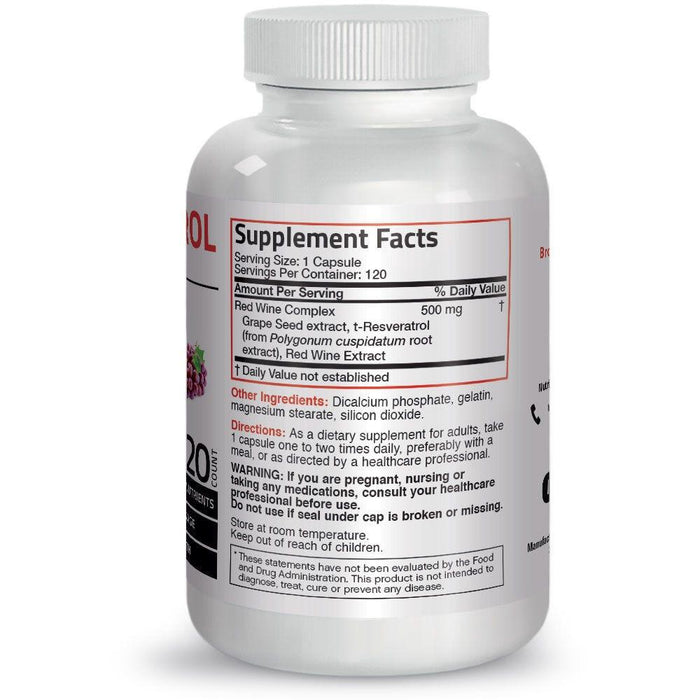 Resveratrol 500 Complex Bronson