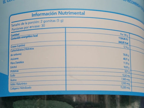 Gomitas Con Biotina sabor Mora Azul Sheló Nabel