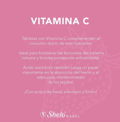 Vitamina C Shelo Nabel Enriquecida Con B1 Y B6