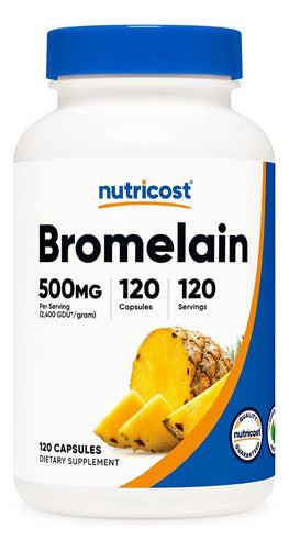 Bromelaina De La Piña 500 Mg Nutricost