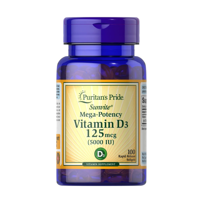 Vitamina D3 Sunvite® 5000 UI Puritan's Pride