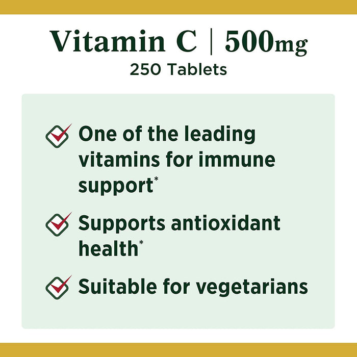 Vitamina C 500 mg Nature's Bounty