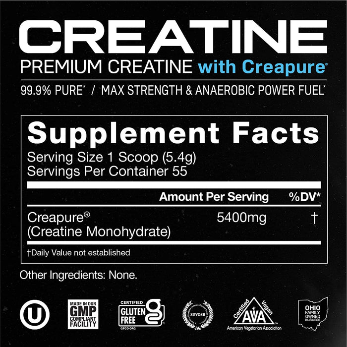 Creatina Premium con certificación Creapure® Muscle Feast