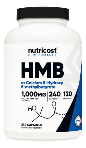 Suplemento HMB 1000 mg Nutricost