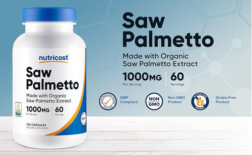 Saw Palmetto 1000 mg Nutricost