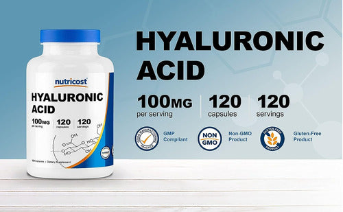 Acido Hialuronico 100 mg Nutricost