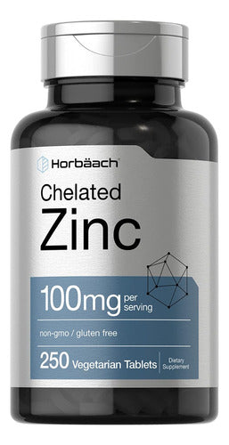 Gluconato De Zinc 100 Mg  Horbaach